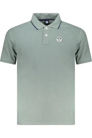 North Sails Koszulki, Mężczyzna, Zielony, 2XL, Zielony Polo z Bawełny dla Mężczyzn