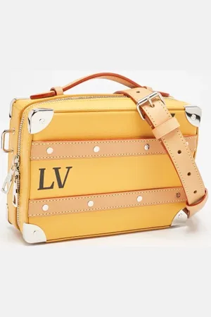 LOUIS VUITTON Pre-owned, Mężczyzna, Żółty, ONE SIZE, Pre-owned skórzane torby Louis Vuitton