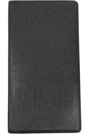 LOUIS VUITTON Pre-owned, Mężczyzna, Czarny, ONE SIZE, Skóra, Pre-owned skórzane portfele