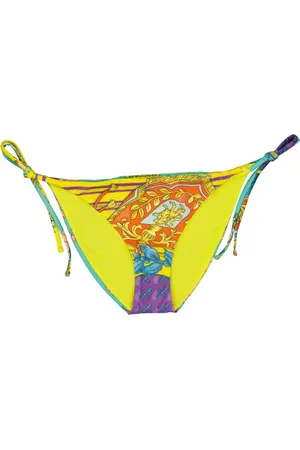 VERSACE Stroje kąpielowe, Kobieta, Wielobarwność, L, Kolorowy dół bikini Royal Rebellion