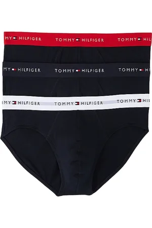 Tommy Hilfiger Bielizna, Mężczyzna, Wielobarwność, L, 3-Pack Bawełniane Slipy