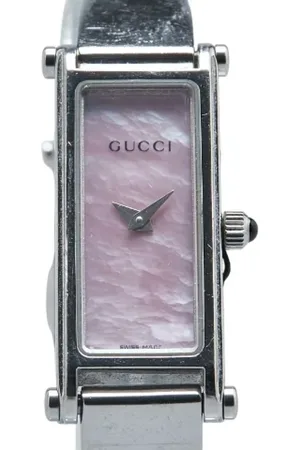 Gucci Pre-owned, Kobieta, Różowy, ONE SIZE, Pre-owned Metal watches