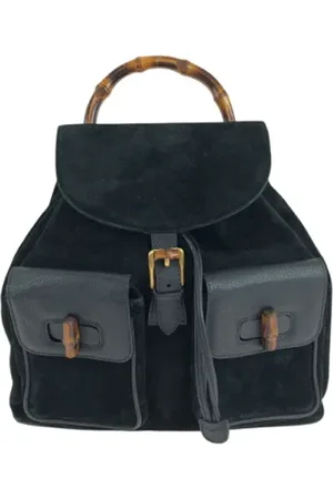Gucci Pre-owned, Kobieta, Czarny, ONE SIZE, Skóra, Pre-owned Skórzane torebki
