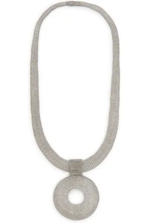 Maliparmi Akcesoria, Kobieta, Szary, ONE SIZE, Nickel Stalowy Metalowy Croch
