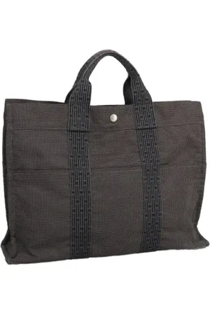 Hermès Pre-owned, Kobieta, Szary, ONE SIZE, Pre-owned Canvas handbags