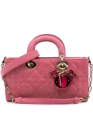 Dior Pre-owned, Kobieta, Różowy, ONE SIZE, Denim, Pre-owned Denim dior-bags