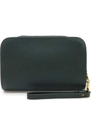 LOUIS VUITTON Pre-owned, Mężczyzna, Zielony, ONE SIZE, Skóra, Pre-owned Leather clutches