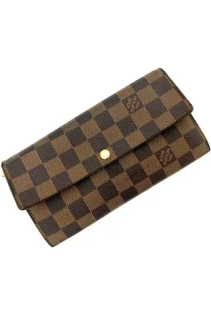 LOUIS VUITTON Pre-owned, Kobieta, brązowy, ONE SIZE, Pre-owned portfele płócienne