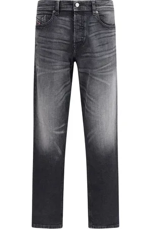 Diesel Jeansy, Mężczyzna, Szary, W32, 2023 D-finitive Jeansy