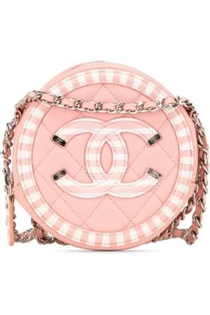 CHANEL Pre-owned, Kobieta, Różowy, ONE SIZE, Skóra, Pre-owned Leather crossbody-bags