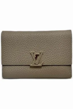 LOUIS VUITTON Pre-owned, Kobieta, Beżowy, ONE SIZE, Skóra, Pre-owned skórzane portfele