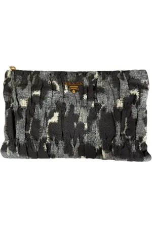 Prada Pre-owned, Kobieta, Czarny, ONE SIZE, Pre-owned Fabric prada-bags