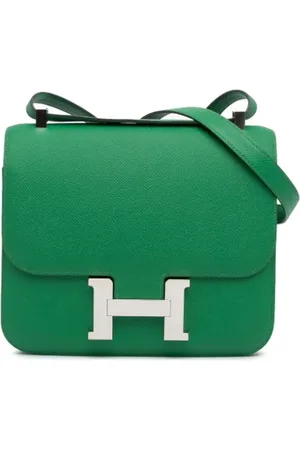 Hermès Pre-owned, Kobieta, Zielony, ONE SIZE, Skóra, Pre-owned Leather crossbody-bags