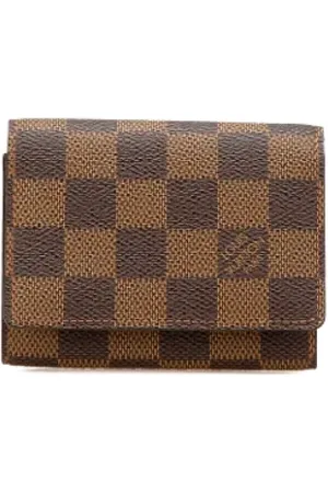 LOUIS VUITTON Pre-owned, Kobieta, brązowy, ONE SIZE, Pre-owned portfele płócienne