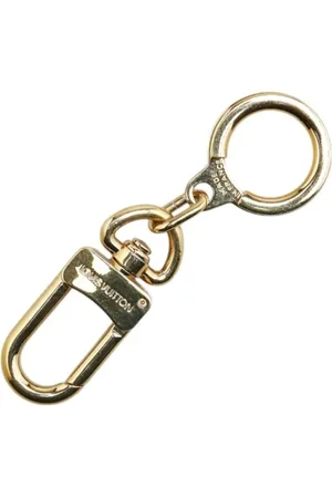 LOUIS VUITTON Pre-owned, unisex, Żółty, ONE SIZE, Pre-owned Gold key-holders