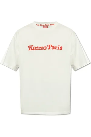 Kenzo Koszulki, Mężczyzna, Biały, XS, Bawełna, T-shirt z nadrukiem