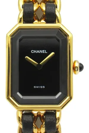 CHANEL Pre-owned, Kobieta, Czarny, ONE SIZE, Pre-owned Glass watches