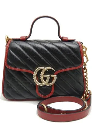 Gucci Pre-owned, Kobieta, Czarny, ONE SIZE, Skóra, Pre-owned Leather gucci-bags