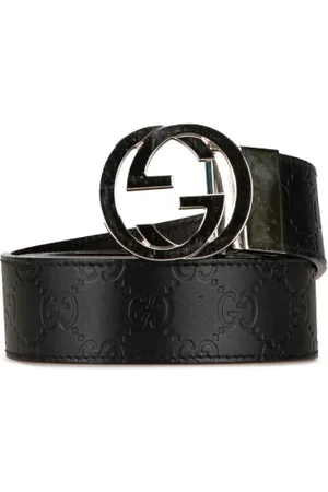 Gucci Pre-owned, Kobieta, Czarny, ONE SIZE, Skóra, Pre-owned Leather belts