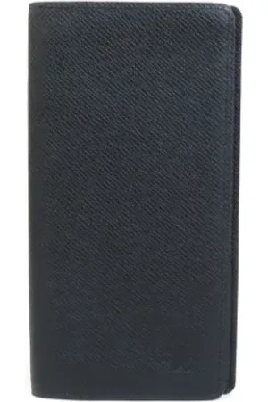 LOUIS VUITTON Pre-owned, Mężczyzna, Czarny, ONE SIZE, Skóra, Pre-owned skórzane portfele