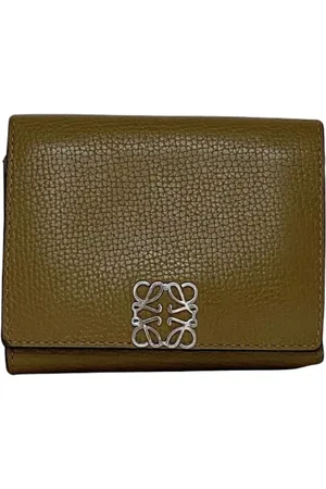 Loewe Pre-owned, Kobieta, brązowy, ONE SIZE, Skóra, Pre-owned skórzane portfele