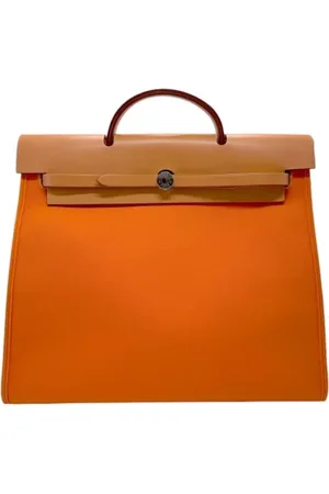 Hermès Pre-owned, Kobieta, Pomarańczowy, ONE SIZE, Pre-owned Canvas handbags