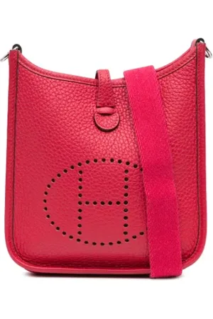 Hermès Pre-owned, Kobieta, Różowy, ONE SIZE, Skóra, Pre-owned Leather crossbody-bags