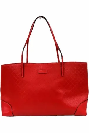 Gucci Pre-owned, Kobieta, Czerwony, ONE SIZE, Skóra, Pre-owned Leather totes