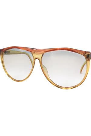 Dior Pre-owned, Kobieta, Żółty, ONE SIZE, Pre-owned Plastic sunglasses