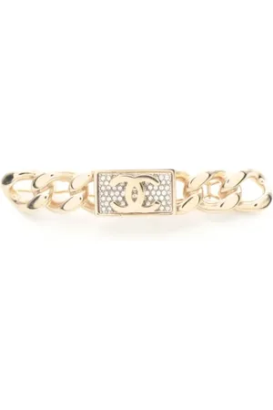 CHANEL Pre-owned, Kobieta, Beżowy, ONE SIZE, Pre-owned Metal hair-accessories