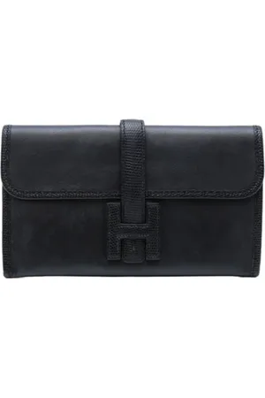 Hermès Pre-owned, Kobieta, Czarny, ONE SIZE, Skóra, Pre-owned skórzane portfele
