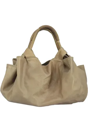 Loewe Pre-owned, Kobieta, Żółty, ONE SIZE, Skóra, Pre-owned Skórzane torebki