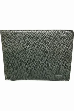 LOUIS VUITTON Pre-owned, Mężczyzna, Czarny, ONE SIZE, Skóra, Pre-owned skórzane portfele