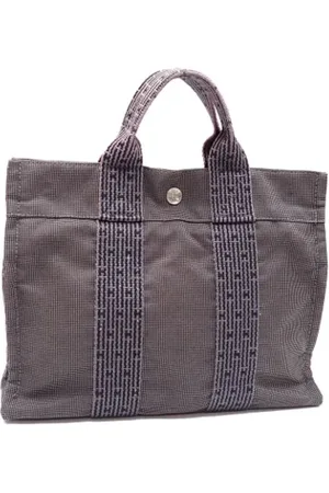 Hermès Pre-owned, Kobieta, Szary, ONE SIZE, Pre-owned Canvas totes