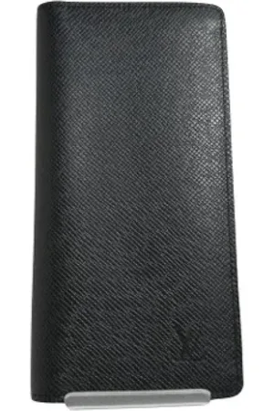 LOUIS VUITTON Pre-owned, Mężczyzna, Czarny, ONE SIZE, Skóra, Pre-owned skórzane portfele