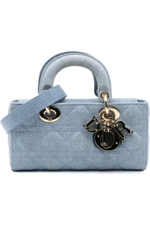 Dior Pre-owned, Kobieta, Niebieski, ONE SIZE, Denim, Pre-owned Denim dior-bags