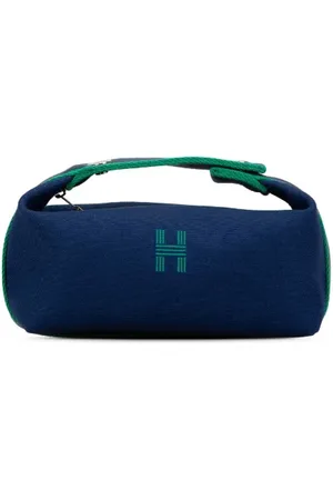 Hermès Pre-owned, Kobieta, Niebieski, ONE SIZE, Pre-owned Canvas handbags