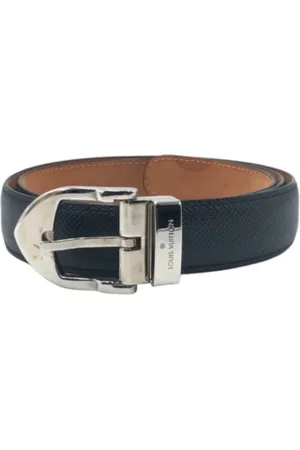 LOUIS VUITTON Pre-owned, Mężczyzna, Czarny, ONE SIZE, Skóra, Pre-owned Leather belts