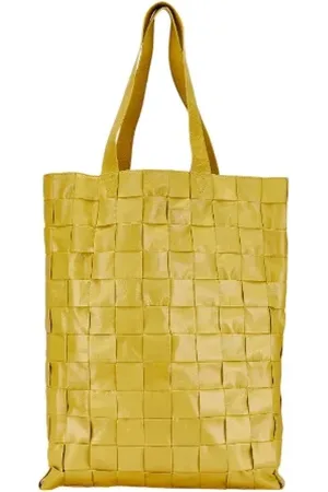 Bottega Veneta Pre-owned, Kobieta, Żółty, ONE SIZE, Skóra, Pre-owned Leather totes