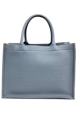 Dior Pre-owned, Kobieta, Niebieski, ONE SIZE, Pre-owned Wool totes