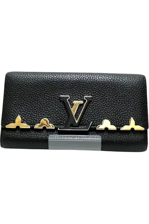 LOUIS VUITTON Pre-owned, Kobieta, Czarny, ONE SIZE, Skóra, Pre-owned skórzane portfele