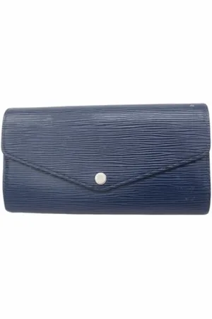 LOUIS VUITTON Pre-owned, Kobieta, Niebieski, ONE SIZE, Skóra, Pre-owned skórzane portfele