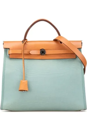 Hermès Pre-owned, Kobieta, Niebieski, ONE SIZE, Skóra, Pre-owned Canvas handbags
