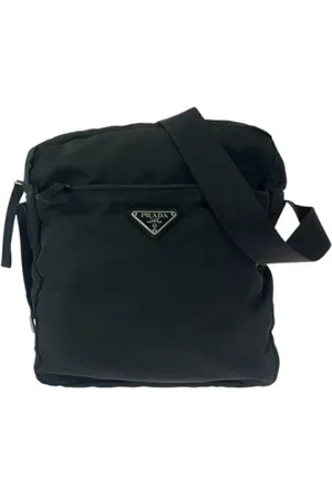 Prada Pre-owned, Kobieta, Czarny, ONE SIZE, Nylon, Pre-owned Canvas prada-bags