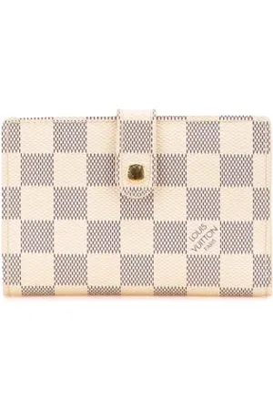 LOUIS VUITTON Pre-owned, Kobieta, Biały, ONE SIZE, Len, Pre-owned portfele płócienne