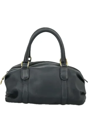 Gucci Pre-owned, Kobieta, Niebieski, ONE SIZE, Skóra, Pre-owned Leather travel-bags
