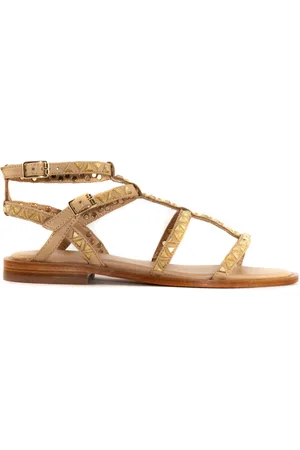 Ash Buty, Kobieta, Beżowy, 36 EU, Beżowe sandały ze studded