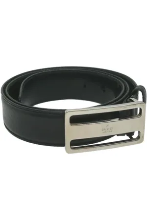 Gucci Pre-owned, Kobieta, Czarny, ONE SIZE, Skóra, Pre-owned Leather belts