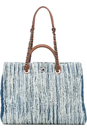 CHANEL Pre-owned, Kobieta, Niebieski, ONE SIZE, Denim, Pre-owned Denim chanel-bags