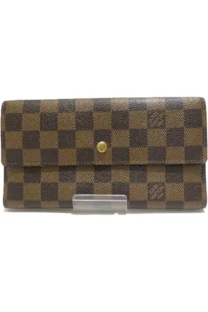 LOUIS VUITTON Pre-owned, Kobieta, brązowy, ONE SIZE, Pre-owned portfele płócienne
